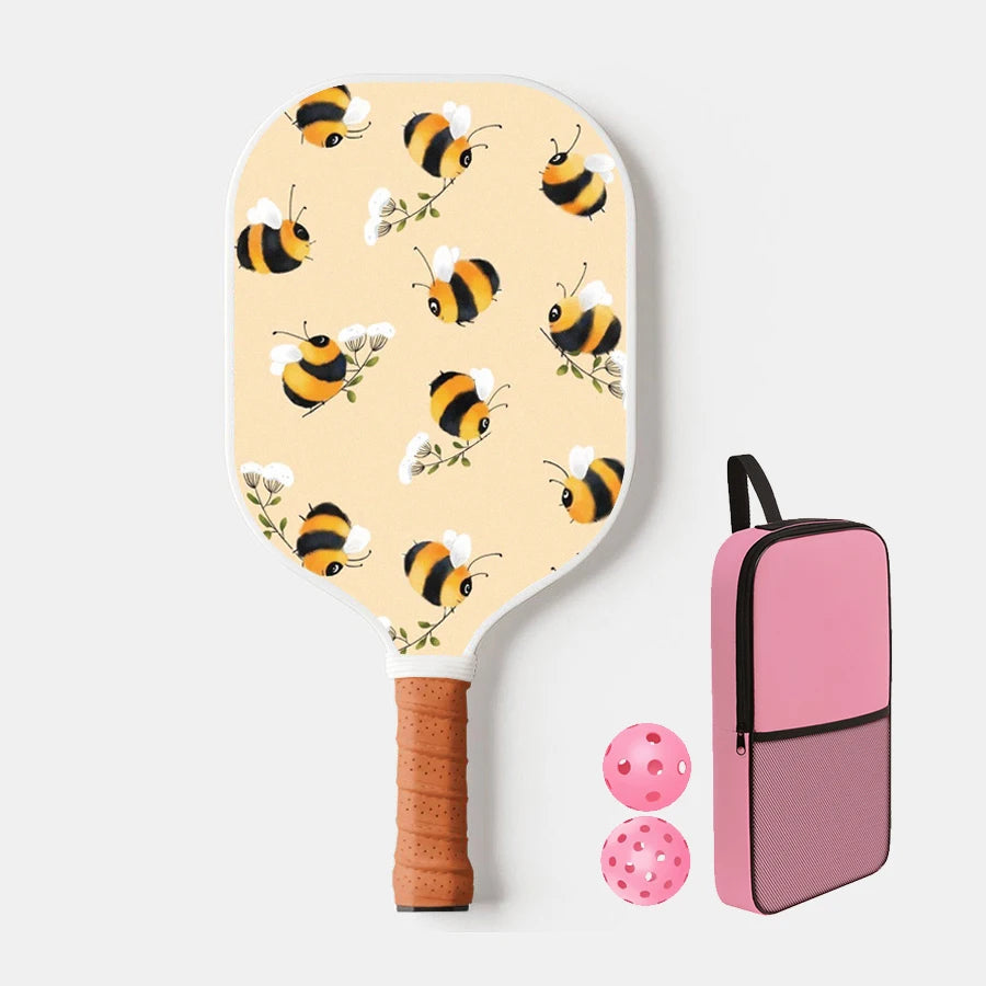 Buzzing Bees T700 Carbon Fiber Pickleball Paddle