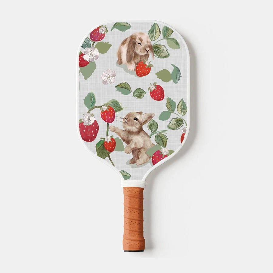 Bunny Bloom T700 Carbon Fiber Pickleball Paddle