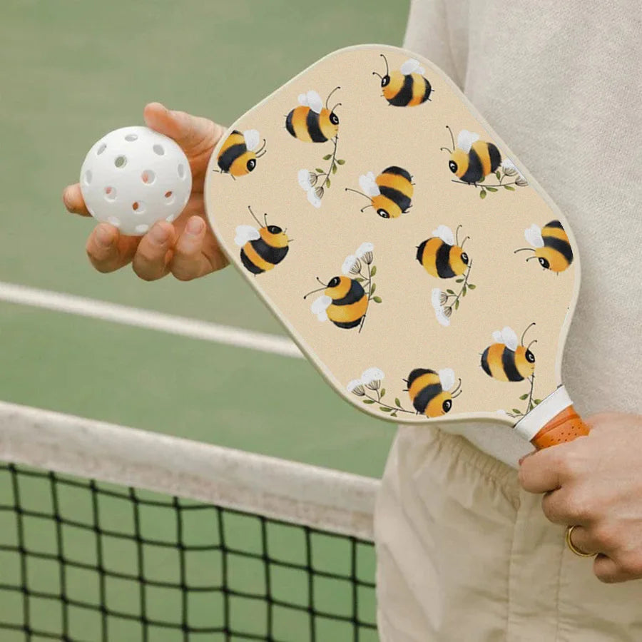 Buzzing Bees T700 Carbon Fiber Pickleball Paddle