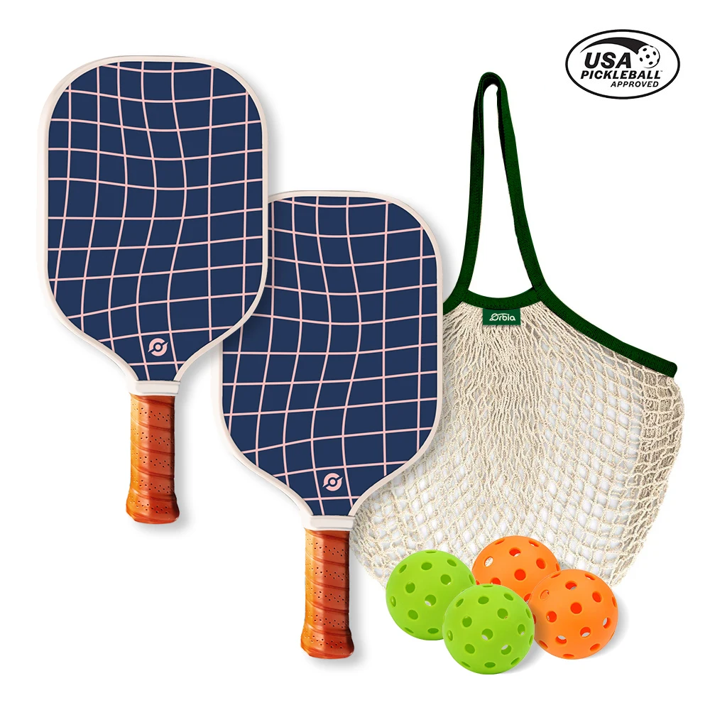 Carbon Fiber Kids Paddle - Retro Navy